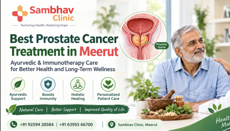 Best Prostate Cancer Treatment in Meerut | Sambhav Clinic